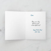 花カラフル母の日 カード (内部)