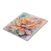 花カラフル瓦 タイル (側面)