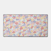 花カラフル畑 デスクマット (正面)