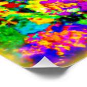 花カラフル絵画の花買今 ポスター (コーナー)