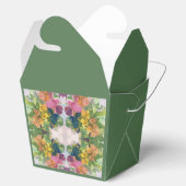 花カラフル花びら水彩模様絵を描の フェイバーボックス (オープン)