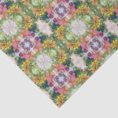 花カラフル花びら水彩模様絵を描の 薄葉紙 (詳細)