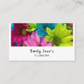 花カラフル花屋 名刺 (正面)