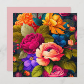 花カラフル花 (正面/裏面)