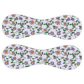 花カラフル花、花の柄、緑、ぼほ ソフトボール (パネル)