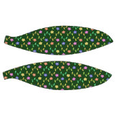 花カラフル花、花の柄、緑、ぼほ バスケットボール (パネル)