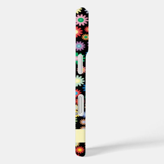 花カラフル花 Case-Mate iPhoneケース (裏面 / 右)