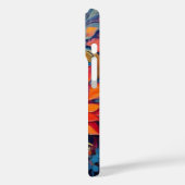 花カラフル花 Case-Mate iPhoneケース (裏面 / 左)