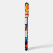 花カラフル花 Case-Mate iPhoneケース (裏面 / 右)