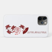 花カラフル芸の贈り物 Case-Mate iPhoneケース (裏面(横))