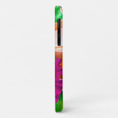 花カラフル蘭の水彩画 Case-Mate iPhoneケース (裏面/左)