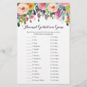 花カラフル赤ちゃんシャワー動物退院戦 (正面)