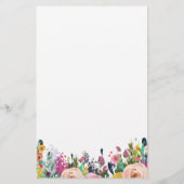 花カラフル赤ちゃんシャワー彼は彼女はゲームを言った (裏面)