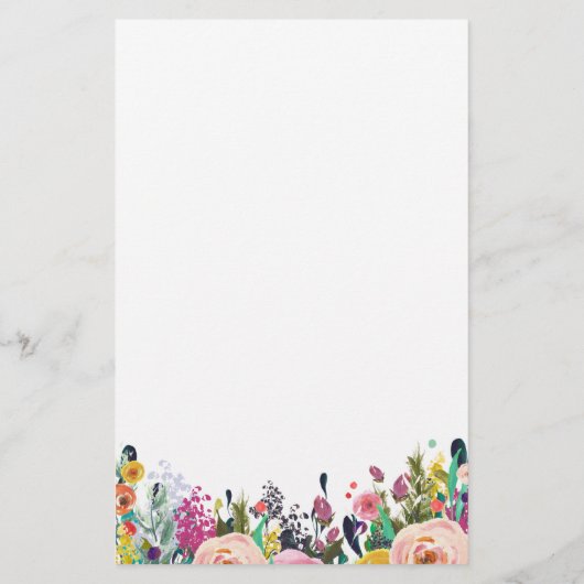 花カラフル赤ちゃんシャワー彼は彼女はゲームを言った (裏面)