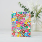 花カラフル類 シーズンポストカード (スタンド正面)