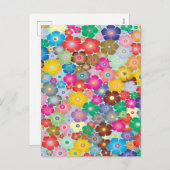 花カラフル類 シーズンポストカード (正面/裏面)