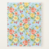 花カラフル類 プランナー手帳 (裏面)