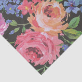 花カラフル鮮やかフローラコラージュ 薄葉紙 (詳細)