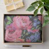 花カラフル鮮やかフローラコラージュ 薄葉紙 (ギフト)