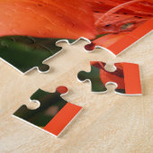 [花カラフル]タイガーリリー ジグソーパズル (側面)