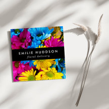 花カラフル、デイジー、花屋、花屋