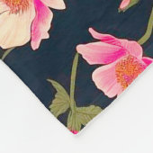 花カラフル – 花柄22-フリースブランケット フリースブランケット (角)