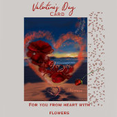 花カードからのハート シーズンカード