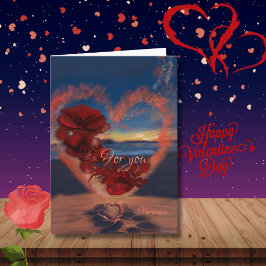 花カードからのハート シーズンカード