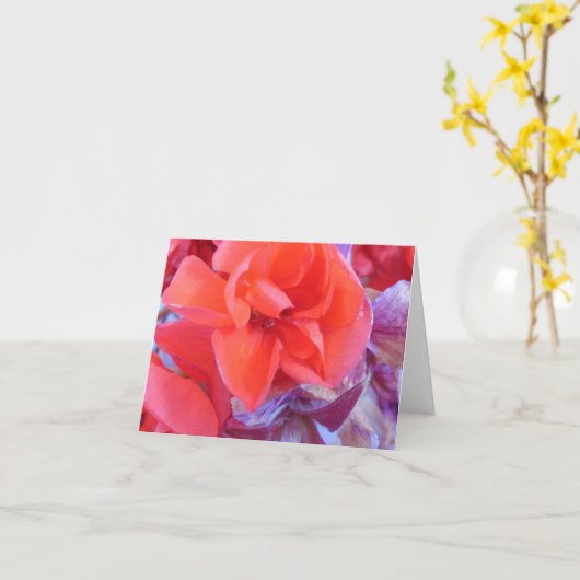 花カード カード (黄色い花)