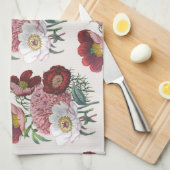花カーニバル キッチンタオル (四つ折り)