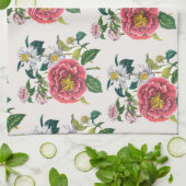 花カーニバル キッチンタオル (折り畳み)