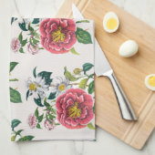 花カーニバル キッチンタオル (四つ折り)