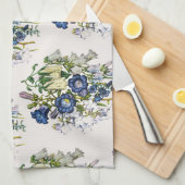 花カーニバル キッチンタオル (四つ折り)