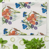 花カーニバル キッチンタオル (折り畳み)