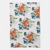 花カーニバル キッチンタオル (縦)