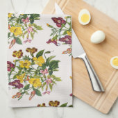 花カーニバル キッチンタオル (四つ折り)