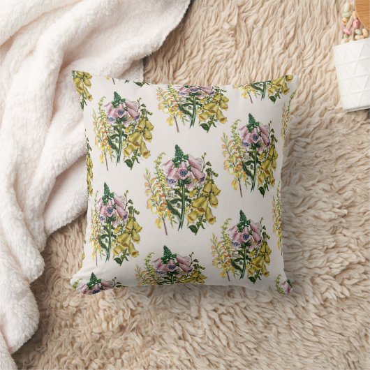 花カーニバル クッション (ブランケット)