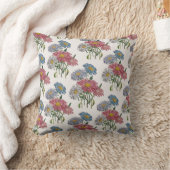 花カーニバル クッション (ブランケット)