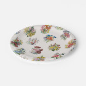 花カーニバル ペーパープレート (アングル)