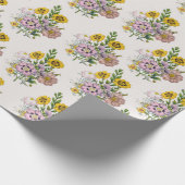 花カーニバル ラッピングペーパー (角)