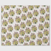 花カーニバル ラッピングペーパー (フラット)