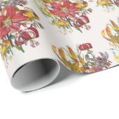 花カーニバル ラッピングペーパー (ロールコーナー)