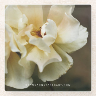 花ガラスのコースター ガラスコースター