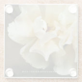 花ガラスのコースター ガラスコースター (裏面)