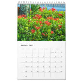 花ガロカレンダー カレンダー (1月 2027)