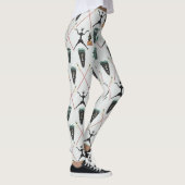 花ガーリー柄 レギンス (右)