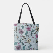 花ガーリー芸術新デザインフローラ美容フロー トートバッグ (裏面)