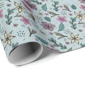 花ガーリー芸術新デザインフローラ美容フロー ラッピングペーパー (ロールコーナー)