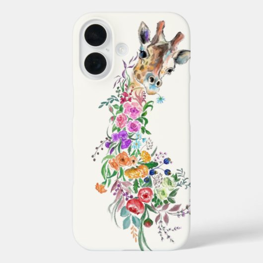 花キリンiPhoneケース Case-Mate iPhoneケース (裏面)