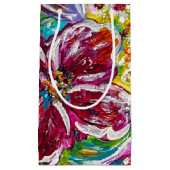 花ギフトバッグ スモールペーパーバッグ (正面)